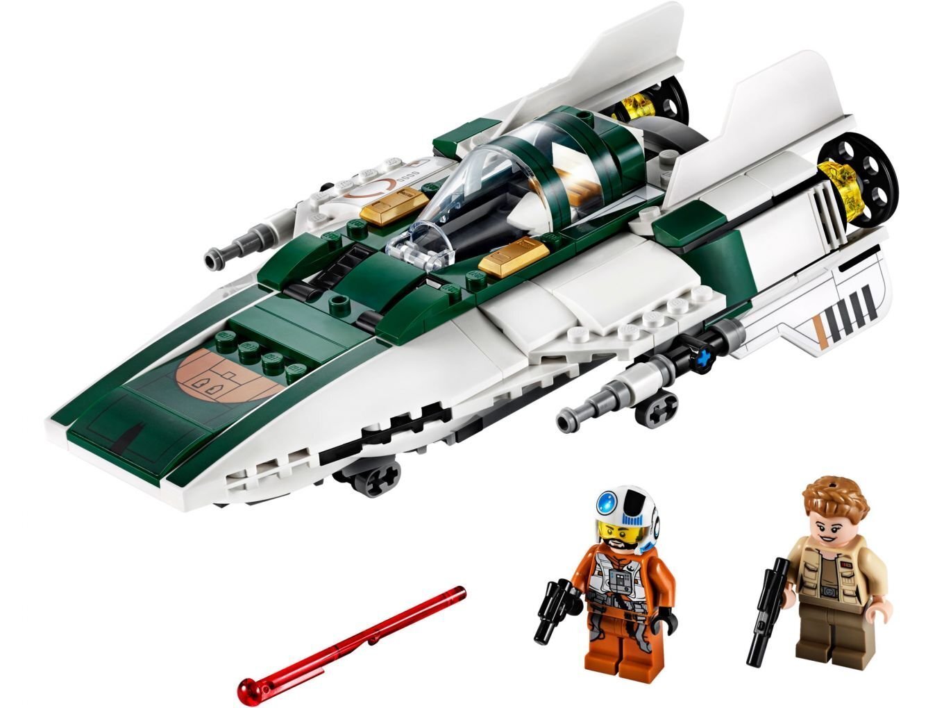 75248 LEGO® Star Wars Nemiernieki A-Wing Starfighter cena un informācija | Konstruktori | 220.lv