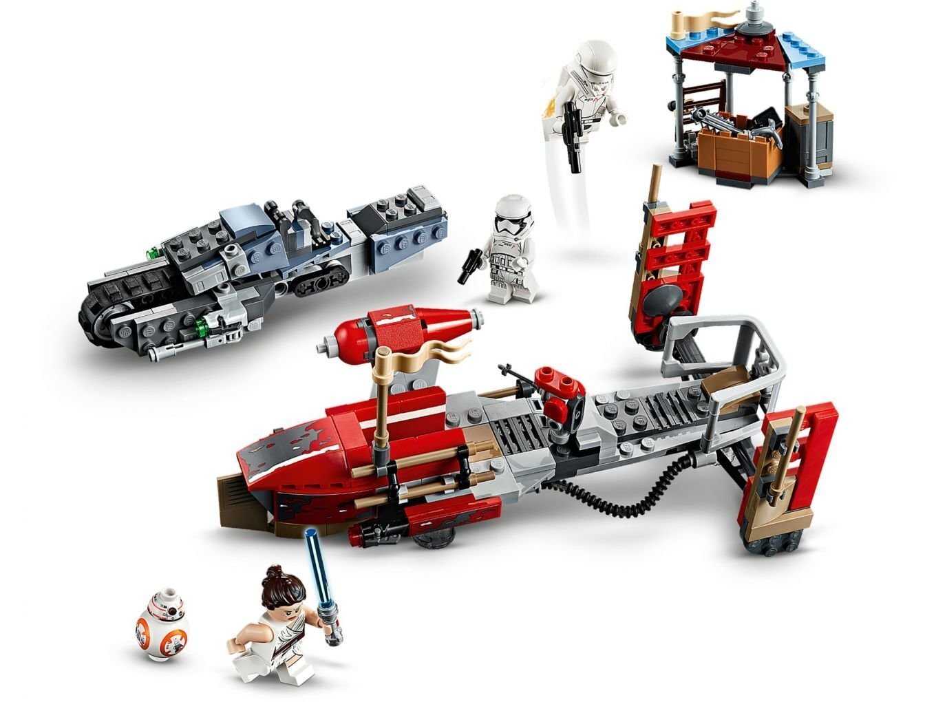 75250 LEGO® Star Wars Pasaana ātrgaitas pakaļdzīšanās cena un informācija | Konstruktori | 220.lv