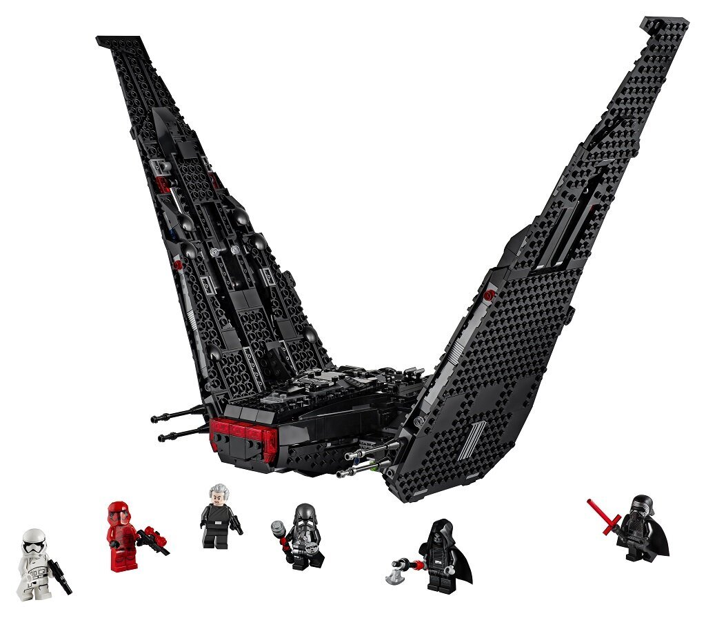 75256 LEGO® Star Wars Kylo Ren lidojoša mašīna cena un informācija | Konstruktori | 220.lv