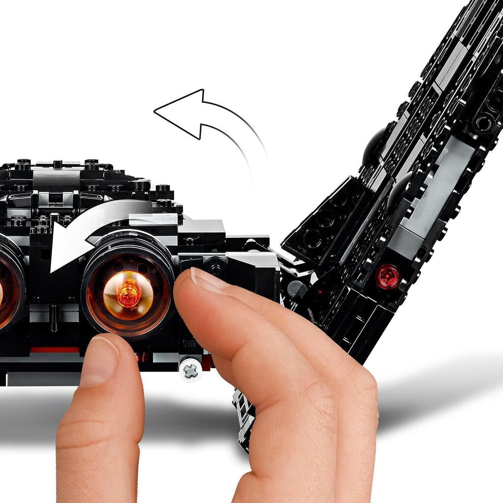 75256 LEGO® Star Wars Kylo Ren lidojoša mašīna cena un informācija | Konstruktori | 220.lv