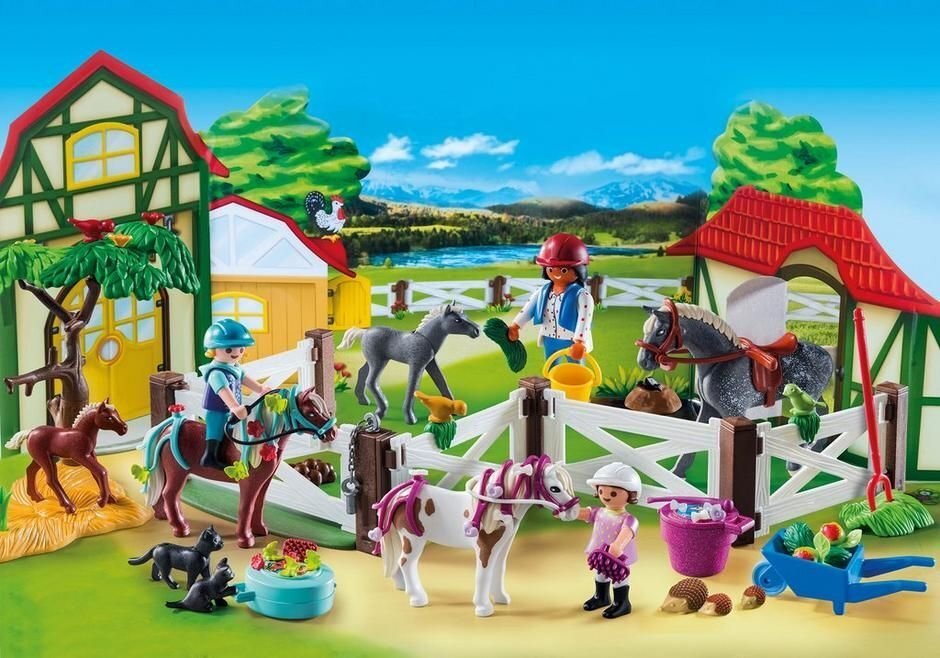 9262 PLAYMOBIL® Adventes kalendārs Lauksaimniecības dzīvnieki cena un informācija | Rotaļlietas zēniem | 220.lv