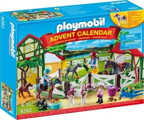 9262 PLAYMOBIL® Адвент-Календарь Животные на ферме цена и информация | Конструктор автомобилей игрушки для мальчиков | 220.lv