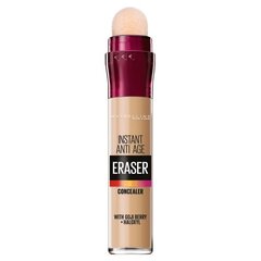 Maybelline Консилер Instant Anti-Age Eraser 4 Honey цена и информация | Пудры, базы под макияж | 220.lv