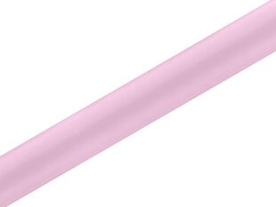 Гладкий сатин, светло-розовый, 0,36x9 м, 1 шт/9 м цена и информация | Праздничные декорации | 220.lv