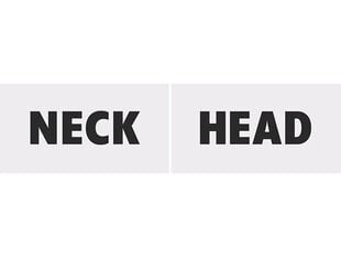 Аксессуар для фотосессии Head & Neck (1 кор/ 40 упак) (1 упак/ 2 шт) цена и информация | Праздничные декорации | 220.lv