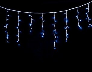 LED Vītne Lāstekas, 500LED, zila cena un informācija | Ziemassvētku lampiņas, LED virtenes | 220.lv