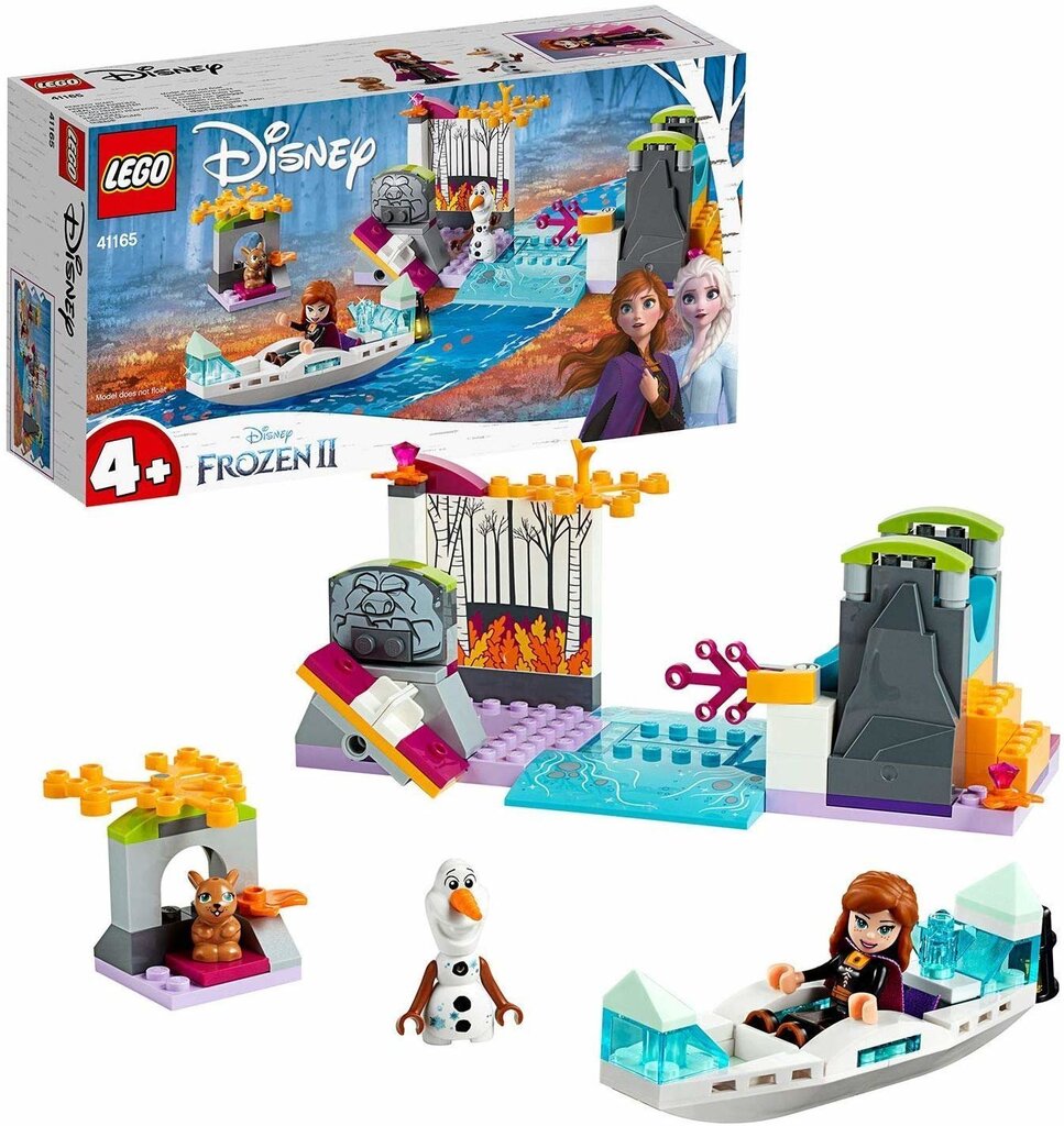 41165 LEGO® | Disney Frozen Annas ekspedīcija kanoe laivā cena un informācija | Konstruktori | 220.lv