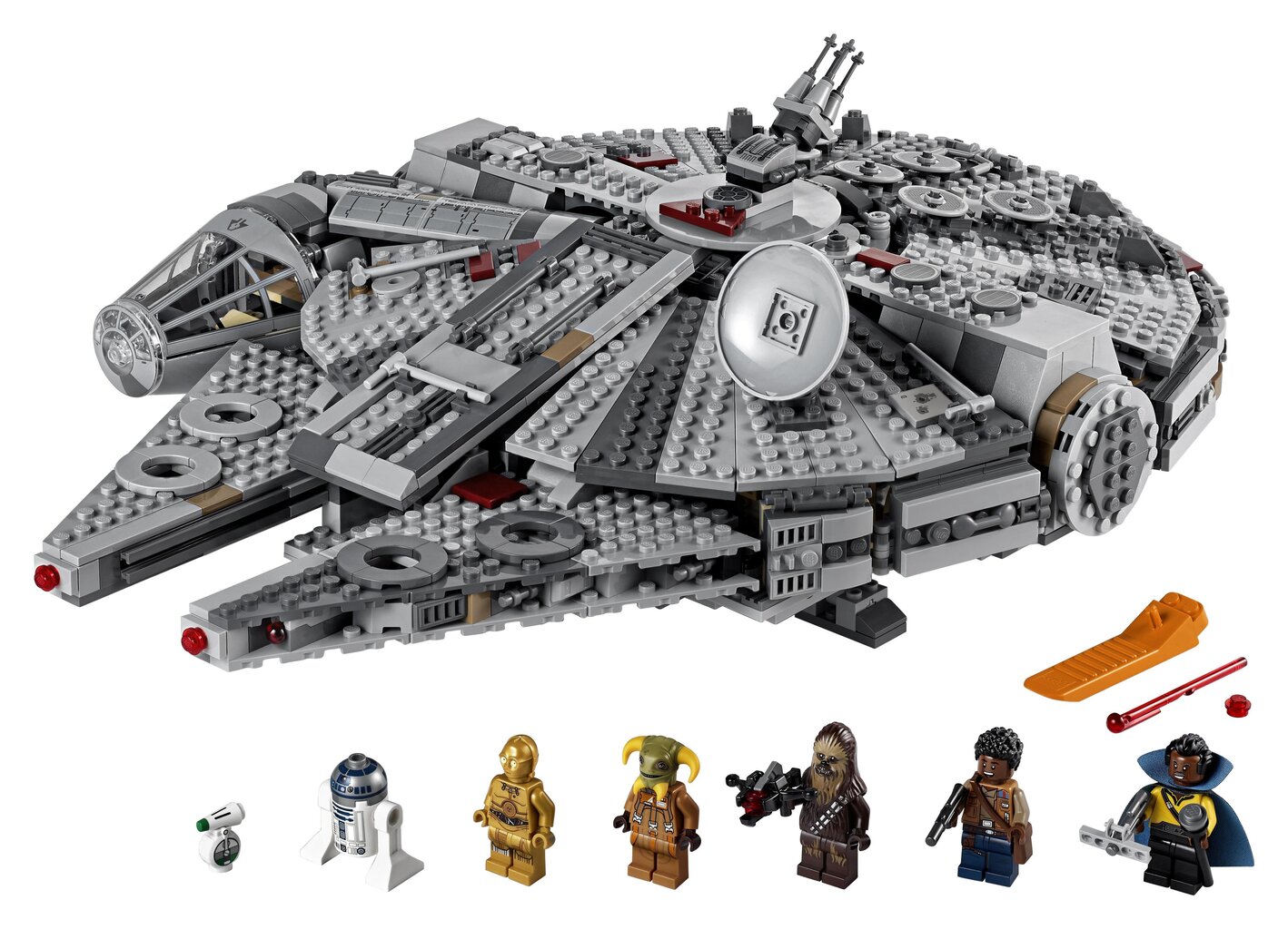 75257 LEGO® Star Wars Millennium Falcon цена и информация | Konstruktori | 220.lv