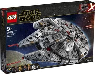 75257 LEGO® Star Wars Millennium Falcon цена и информация | Конструкторы и кубики | 220.lv