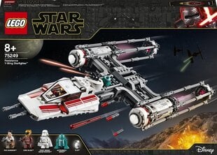 75249 LEGO® Star Wars Episode IX Повстанцев Y-Wing Starfighter цена и информация | Конструкторы и кубики | 220.lv