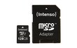 Intenso Micro SDXC UHS-I 256 GB (+ SD adapteris) cena un informācija | Atmiņas kartes mobilajiem telefoniem | 220.lv
