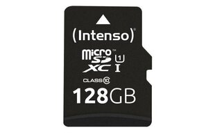 Intenso Micro SDXC UHS-I 256 ГБ (+ SD адаптер) цена и информация | Карты памяти для мобильных телефонов | 220.lv