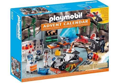 9263 PLAYMOBIL® Adventes kalendārs Aģentu darbnīca cena un informācija | Konstruktori | 220.lv