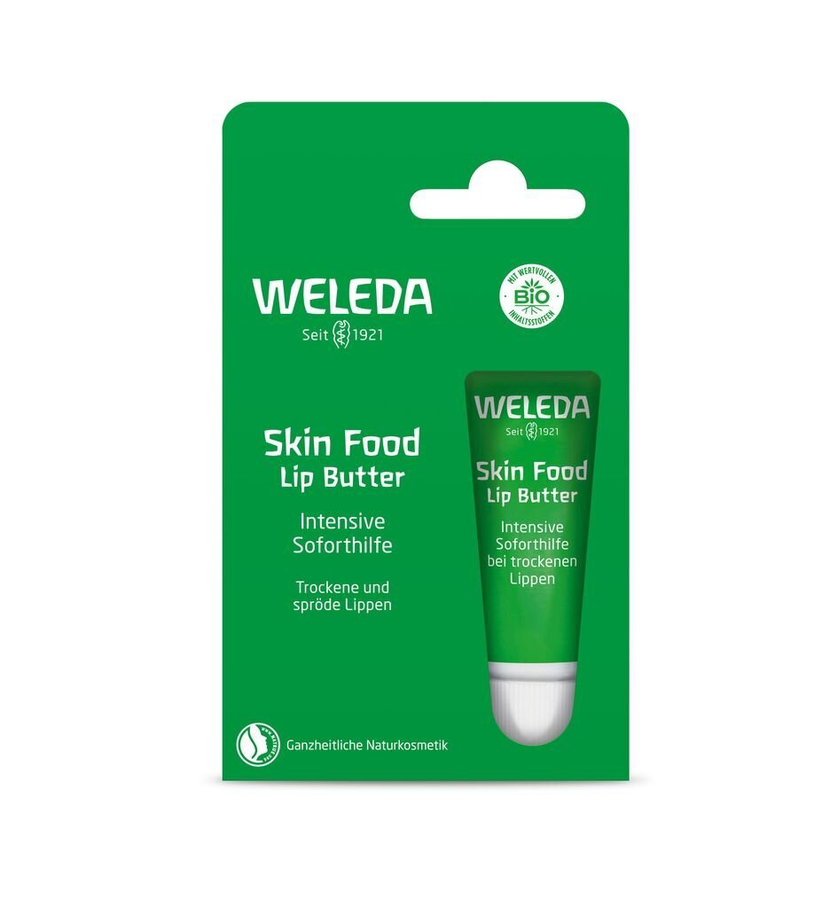 Lūpu sviests Weleda Skin Food, 8ml цена и информация | Lūpu krāsas, balzāmi, spīdumi, vazelīns | 220.lv