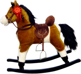 Šūpuļzirdziņš Mustang, gaiši brūns cena un informācija | Rotaļlietas zīdaiņiem | 220.lv
