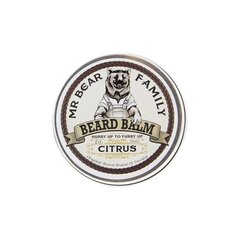 Bārdas balzams Mr. Bear Family Citrus 60 ml cena un informācija | Skūšanās piederumi, kosmētika | 220.lv