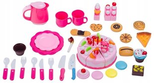 Набор Торт на день рождения Ecotoys, 80 частей цена и информация | Игрушки для девочек | 220.lv