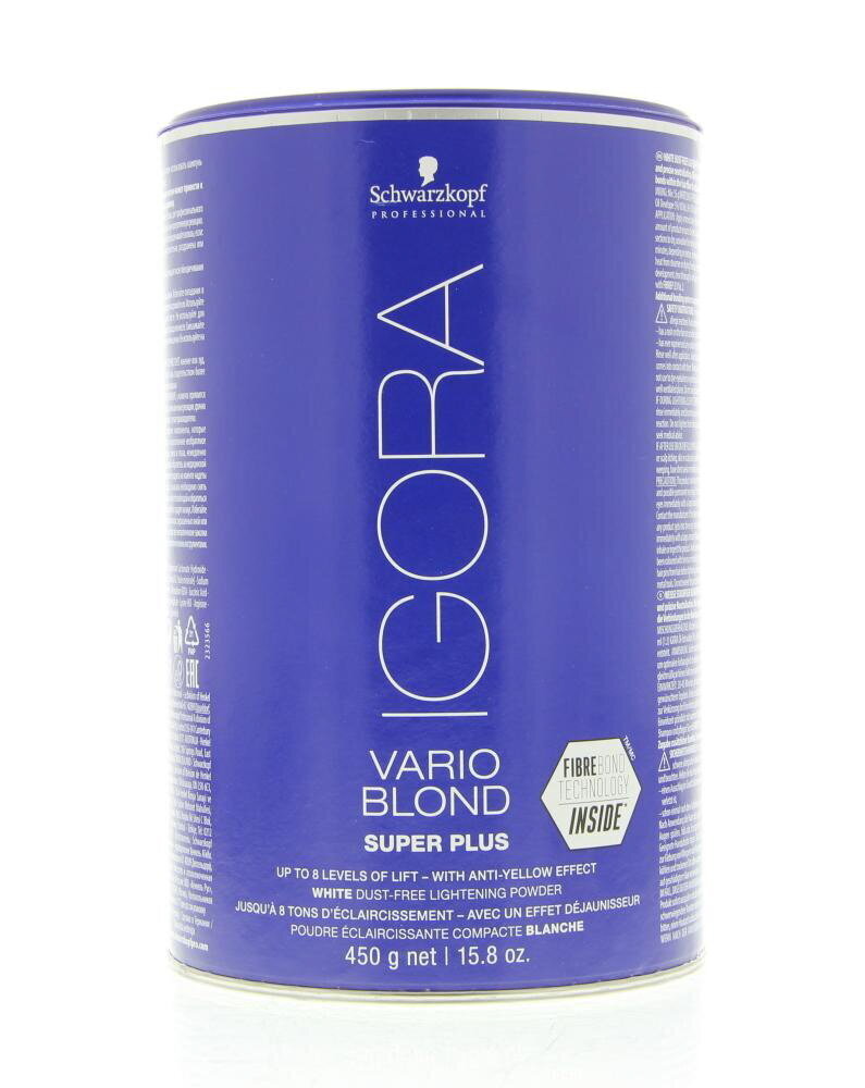 Matu balināšanas pulveris Schwarzkopf Professionnel Igora Vario Blond Super Plus 450g цена и информация | Matu krāsas | 220.lv