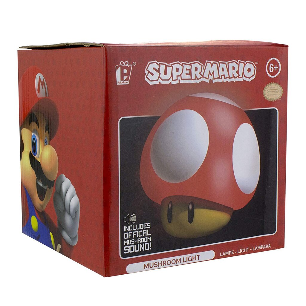 Paladone Super Mario Mushroom Red cena un informācija | Datorspēļu suvenīri | 220.lv