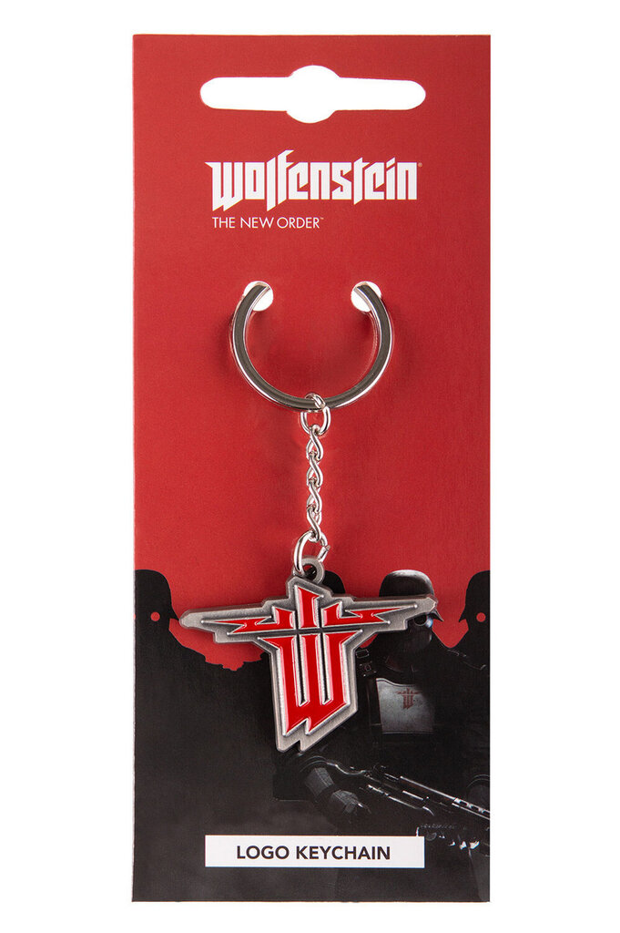 Wolfenstein: The New Order Logo Keychain cena un informācija | Datorspēļu suvenīri | 220.lv