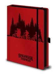 Stranger Things - Upside Down Premium Notebook, A5 cena un informācija | Datorspēļu suvenīri | 220.lv