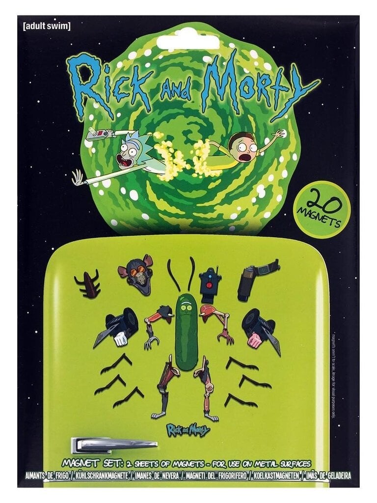 Pyramid International Magnet Set Rick and Morty цена и информация | Datorspēļu suvenīri | 220.lv