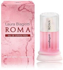 Tualetes ūdens Laura Biagiotti Roma Eau De Toilette Rosa EDT sievietēm 25 ml cena un informācija | Sieviešu smaržas | 220.lv