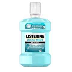 LISTERINE® COOL MINT MILD TASTE MUTES SKALOŠANAS LĪDZEKLIS BEZ ALKOHOLA, 1000 ml цена и информация | Зубные щетки, пасты | 220.lv