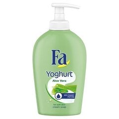 Šķidrās roku ziepes FA Yoghurt Cream Aloe Vera 250 ml цена и информация | Мыло | 220.lv