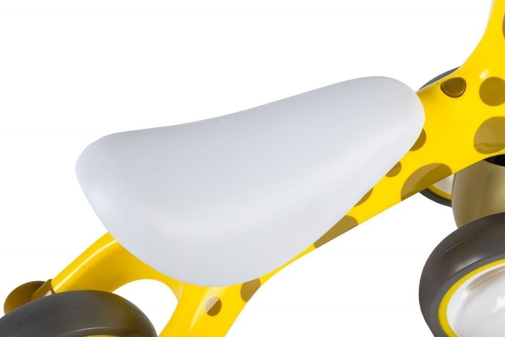 Trīsriteņu skrējritenis Ecotoys LB1603 Yellow цена и информация | Balansa velosipēdi | 220.lv