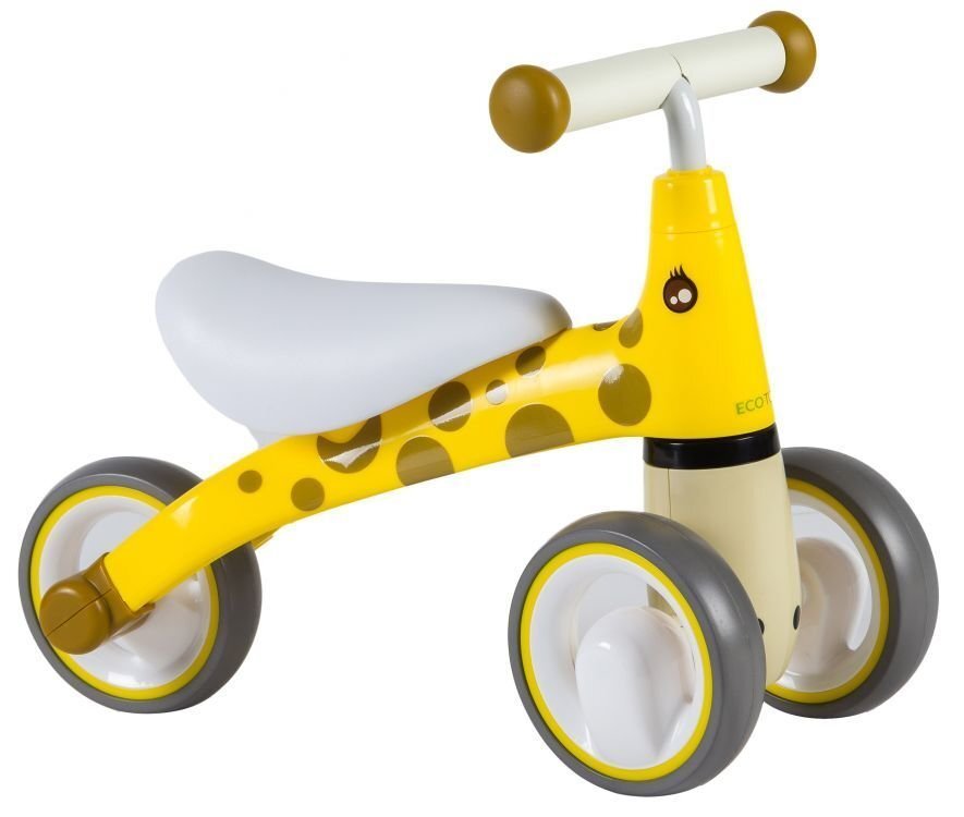 Trīsriteņu skrējritenis Ecotoys LB1603 Yellow cena un informācija | Balansa velosipēdi | 220.lv