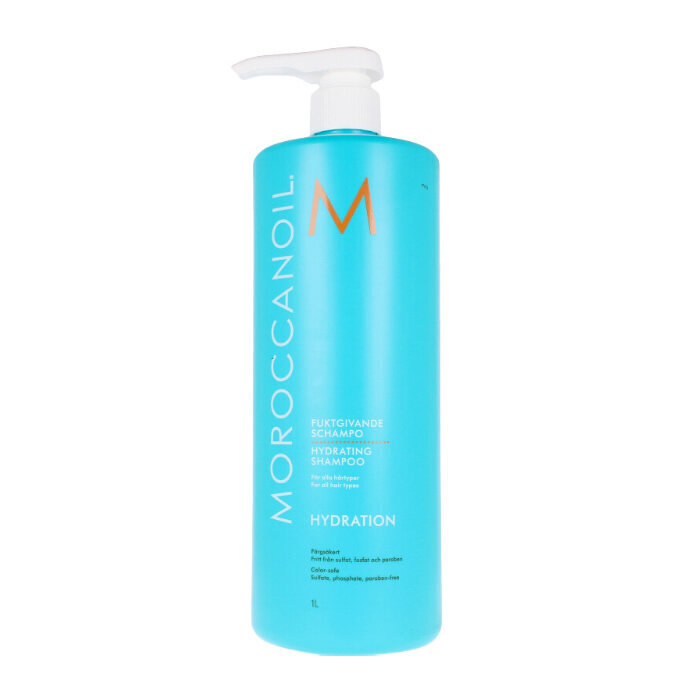 Mitrinošs šampūns Moroccanoil Hydration, 1000 ml цена и информация | Šampūni | 220.lv