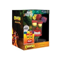 Crash Bandicoot AKU ICON lampa 10cm cena un informācija | Datorspēļu suvenīri | 220.lv