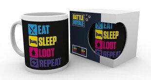 BATTLE ROYALE Eat Sleep Repeat krūze cena un informācija | Datorspēļu suvenīri | 220.lv