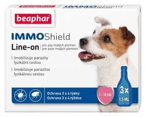 Beaphar Immo Shield pilieni mazu šķirņu suņiem (1-15 kg) cena un informācija | Vitamīni, uztura bagātinātāji, pretparazītu līdzekļi suņiem | 220.lv