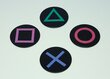 PlayStation - Metal Coasters 4-Pack cena un informācija | Datorspēļu suvenīri | 220.lv