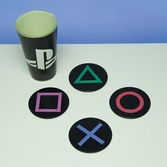 PlayStation - Metal Coasters 4-Pack cena un informācija | Datorspēļu suvenīri | 220.lv