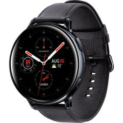Samsung Galaxy Watch Active 2 BT, 40мм, Stainless Black цена и информация | Смарт-часы (smartwatch) | 220.lv
