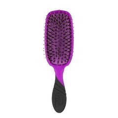 Щетка со щетиной кабана WETBRUSH PRO SHINE ENHANCER, фиолетовая цена и информация | Расчески, щетки для волос, ножницы | 220.lv