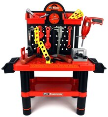 Набор инструментов юного мастера H&C Toys, 52 частей цена и информация | Игрушки для мальчиков | 220.lv
