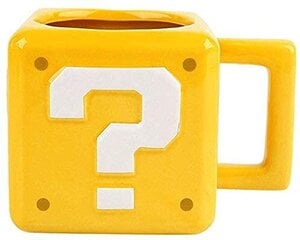 Super Mario Bros. - Question Block Mug cena un informācija | Datorspēļu suvenīri | 220.lv