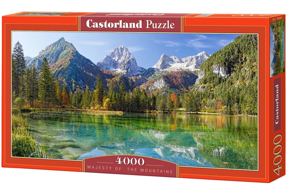 Puzle Puzzle Castorland Majesty of the Mountains, 4000 gabaliņi цена и информация | Puzles, 3D puzles | 220.lv