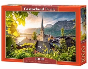 Puzle Puzzle Castorland Postcard from Hallstatt, 1000 gab. цена и информация | Пазлы | 220.lv
