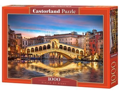 Puzle Puzzle Castorland Rialto by Night, 1000 gab. cena un informācija | Puzles, 3D puzles | 220.lv