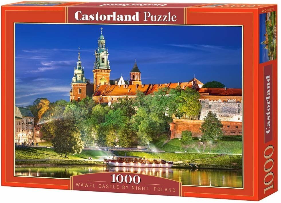 Puzle Puzzle Castorland Wawel Castle by night, Poland, 1000 gab. cena un informācija | Puzles, 3D puzles | 220.lv