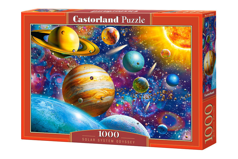 Puzle Puzzle Castorland Solar System Odyssey, 1000 gab. цена и информация | Puzles, 3D puzles | 220.lv