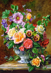 Пазл 500, цветы в вазе  цена и информация | Пазлы | 220.lv