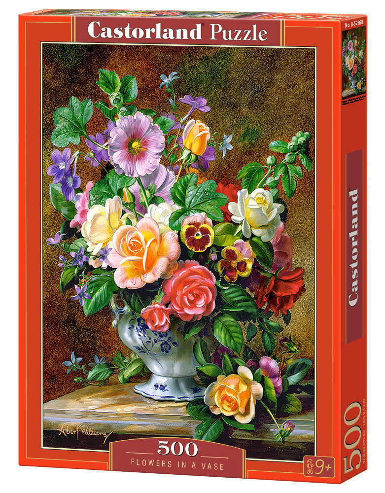 Puzle "Flowers in a Vase" Castorland, 500 d. цена и информация | Puzles, 3D puzles | 220.lv