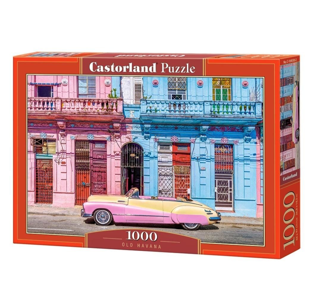 Puzle Puzzle Castorland Old Havana, 1000 gab. cena un informācija | Puzles, 3D puzles | 220.lv