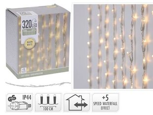 LED Гирлянда Сосульки, 320LED цена и информация | Гирлянды | 220.lv